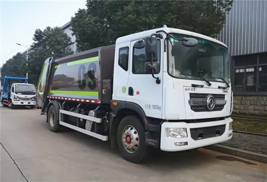 國六東風D9，10-12方壓縮式垃圾車